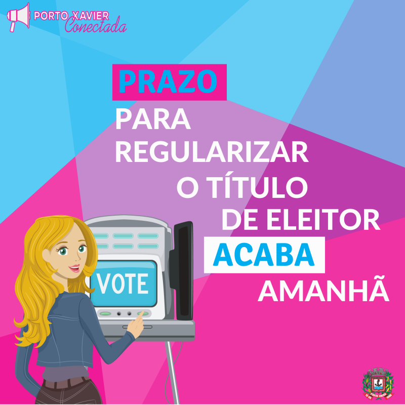 Prazo para regularizar título de eleitor acaba quarta-feira (9)